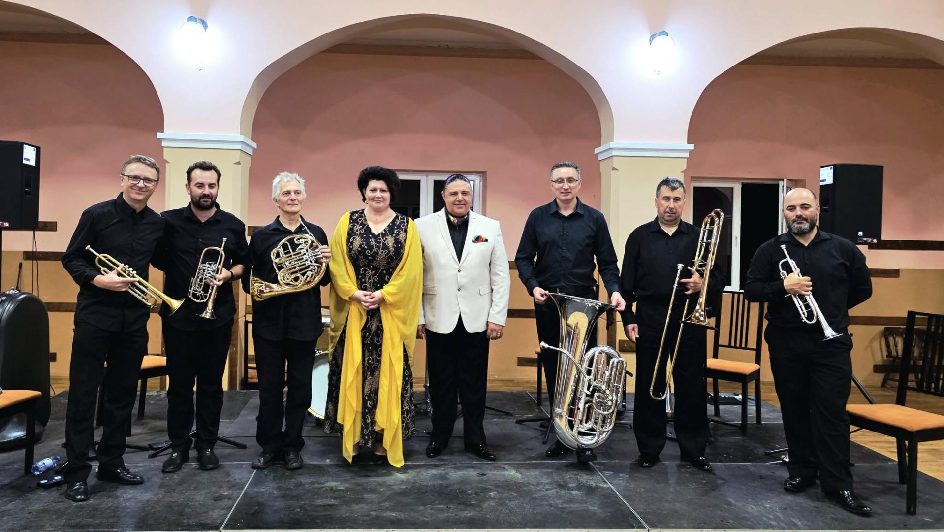 A Neumarkt Brass Quintet, Borsos Edit és Marian Someșan