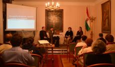 A Mindszenty József-nagymonográfia bécsi bemutatóján (Fotó: Miklós Tünde)