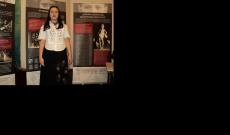 Szabó Annamária, a Liszt Ferenc Zeneművészeti Akadémia népdal szakos hallgatója  temerini népdalokat énekelt