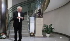 Az ünnepi beszédet dr. Vencser László, az ausztriai idegen nyelvű lelkészségek országos igazgatója mondta Az ünnepi beszédet dr. Vencser László, az ausztriai idegen nyelvű lelkészségek országos igazgatója mondta