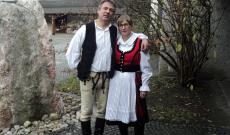 A Madéfalváról kitelepült Kovács Jenő és felesége, Ibolya (Linz) A Madéfalváról kitelepült Kovács Jenő és felesége, Ibolya (Linz)