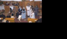 Betlehemi jelenet az unitárius templomban Betlehemi jelenet az unitárius templomban