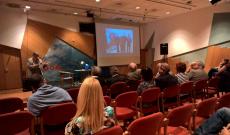 Dr. Smuk András, az &quot;Europa&quot;-Club elnöke köszönti a vendégeket