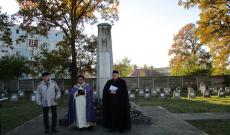 Szabó Gábor rmdsz elnök, Gál István-Attila katolikus plébános, Szász Tibor református lelkész