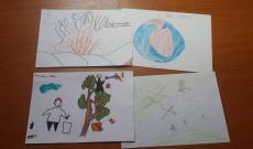 válogatás a gyermekek rajzaiból