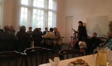 Megyasszai Júlia a vértanúk utolsó mondatait olvassa fel