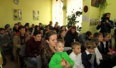 Teltház a gyergyószentmiklósi ebédlőben