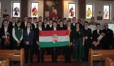 A GMGK kápolnájában március 15-i megemlékezés A GMGK kápolnájában március 15-i megemlékezés