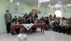 Az Adventi szavalóverseny zsűrije Az Adventi ének és szavalóverseny zsűrije