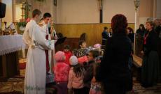 A gyermekek megáldása A gyermekek megáldása