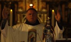 Böjte Csaba az ünnepi szentmisén Böjte Csaba az ünnepi szentmisén