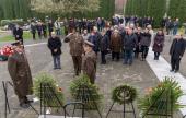 A Vukovári Magyarok Egyesülete koszorút helyez el