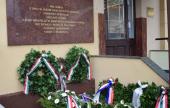 Koszorúzás a Hermann Paulina-villánál eszék